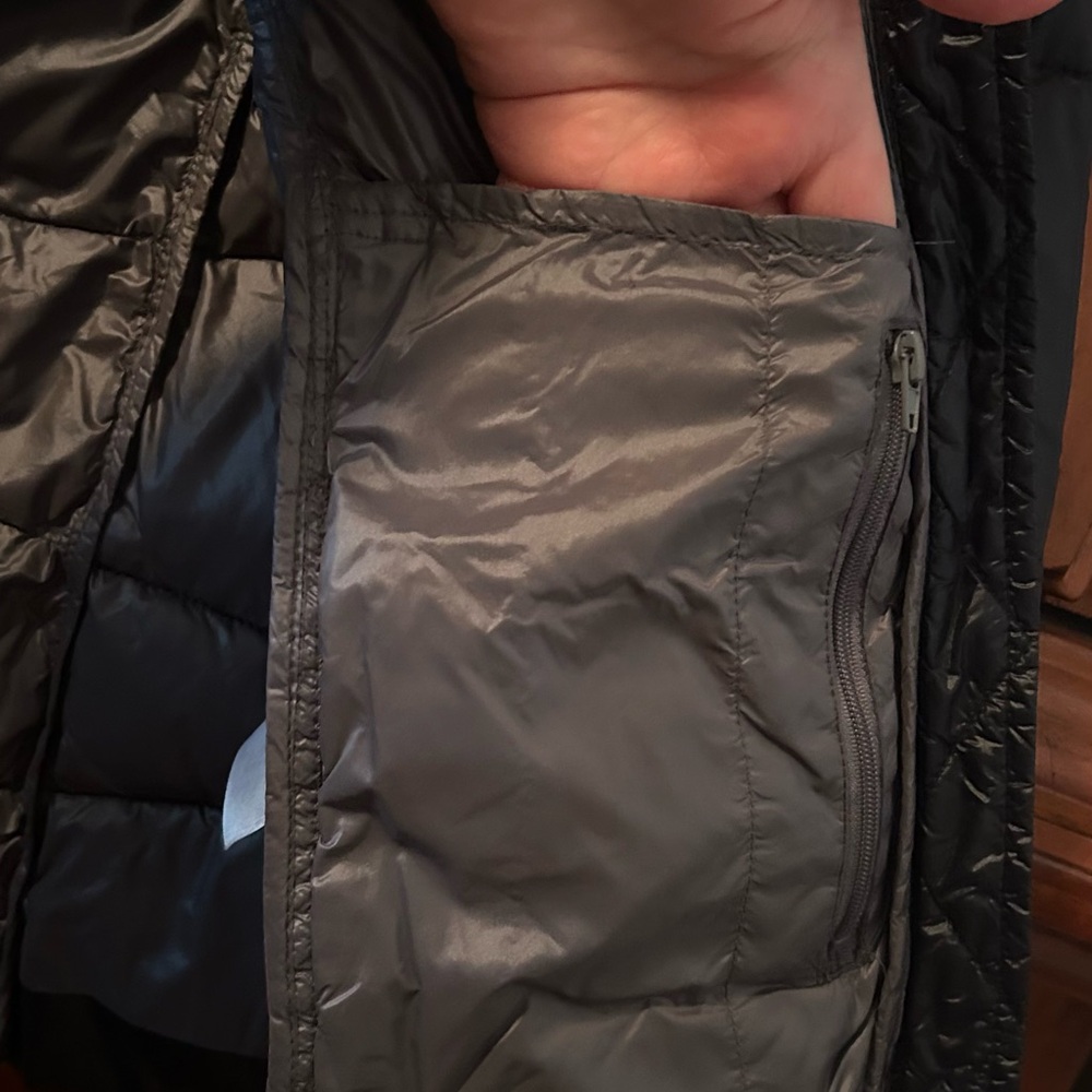 Dkny Women's Packable Puffer Jacket Gray Size Sma… - image 8